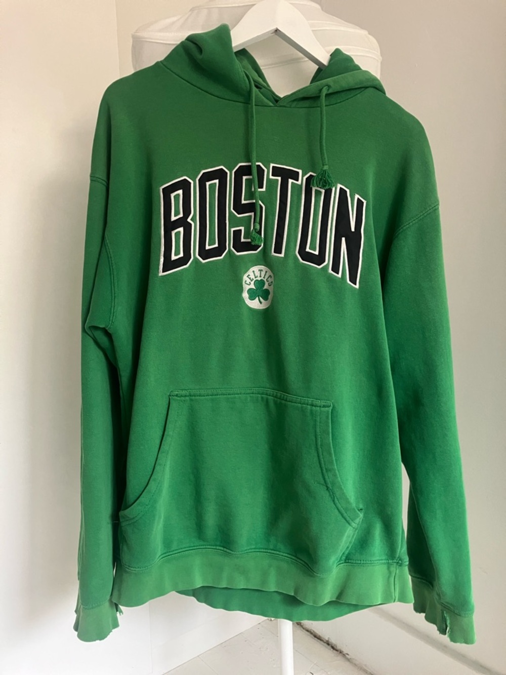 NBA Green Hoodie with Embroidered NBA Tag
